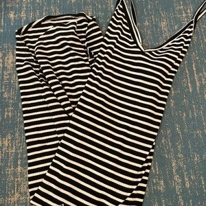 🌸 5 for 25🌸Black and white maxi dress